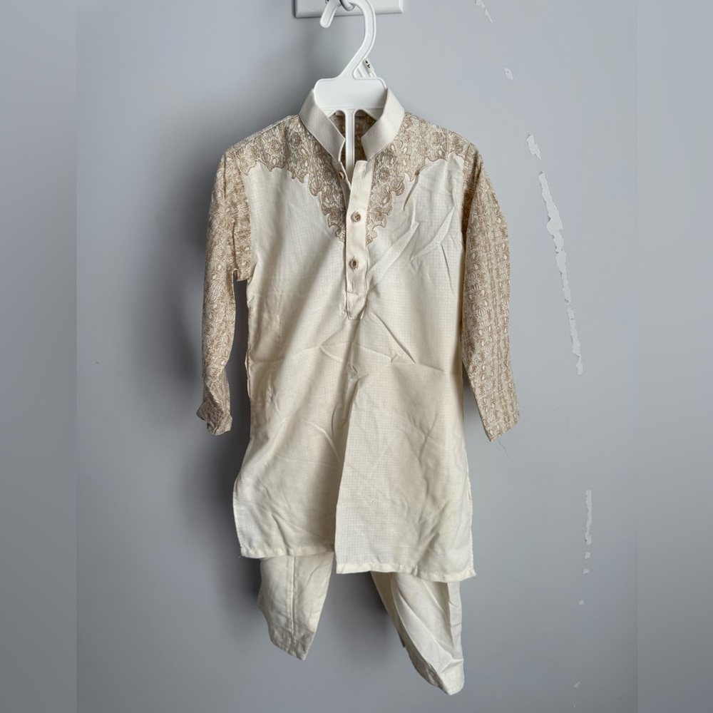 Pakistani Indian 2 pieces boys shalwar kameez